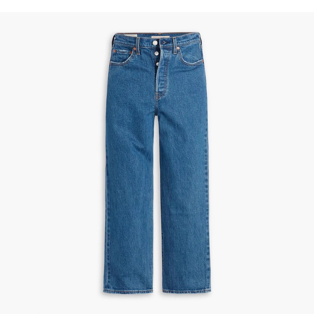 Levi's® Premium
RIBCAGE STRAIGHT ANKLE WOMEN'S JEANS Size 26 Medium Wash